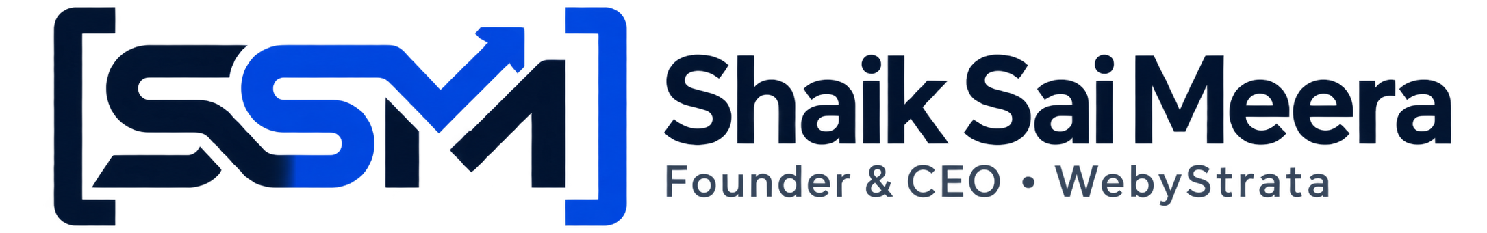 Shaik Sai Meera, Founder and CEO of WebyStrata