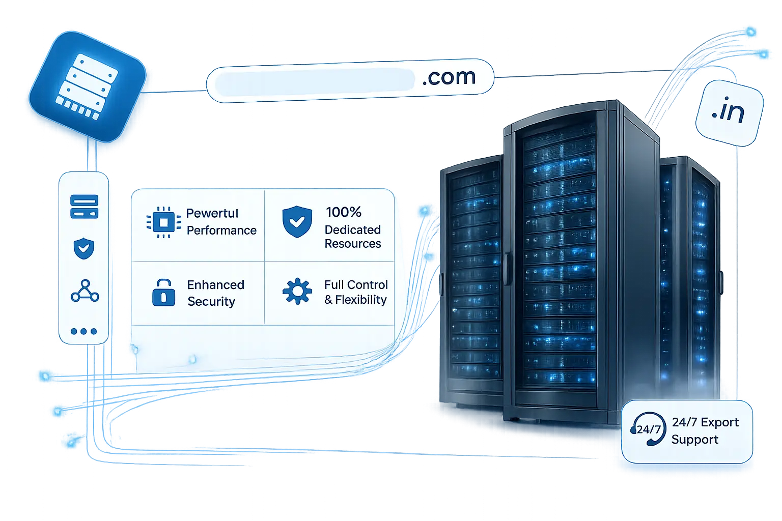 Dedicated server infrastructure